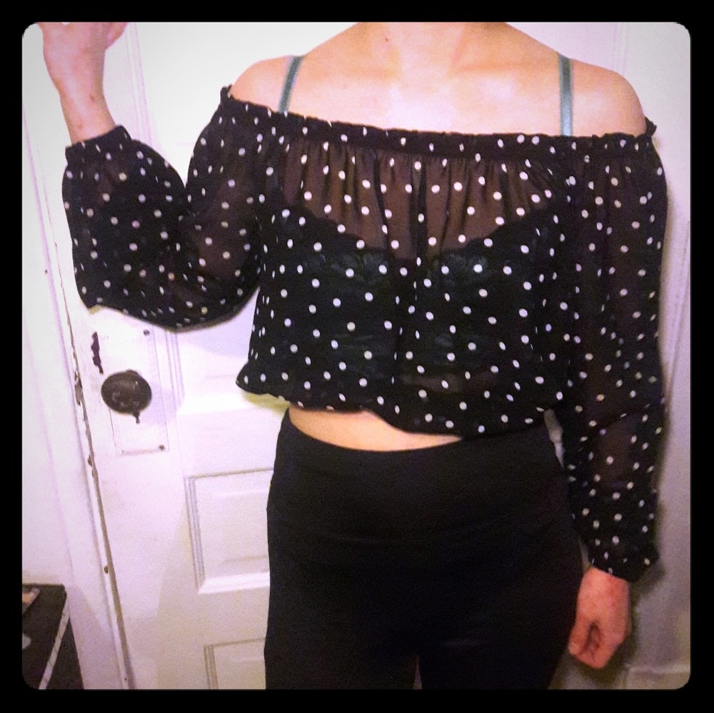 Polka Dot Blouse
